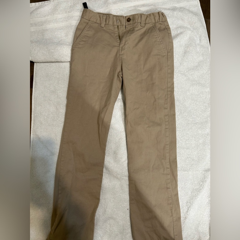 khaki/jean pants, size 14 regular boys
